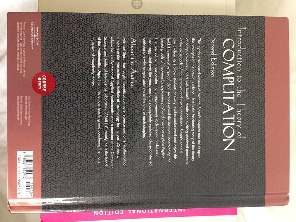 その他 Introduction to the Theory of Computation Amazon.com: Introduction To The Theory Of Computation